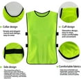 thumbnail image 3 of YOUI-GIFTS 12 Pack Pennies for Soccer Scrimmage Vest Practice Jersey for Adult Youth, 3 of 7