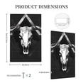 thumbnail image 3 of Balery White Black Sheep skull for Duplex Wall Plates Kit, Electrical Outlet Covers, Standard Size 1-Gang 5.0" x3.0", Electric Receptacle Plug Covers-Style T, 3 of 6