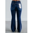 thumbnail image 4 of Palmer Risen Flare Jeans - Dark Wash, 4 of 6