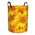 thumbnail image 2 of Balery 3D Sunflowers Round Laundry Basket with Handles Waterproof Freestanding Laundry Hamper for Clothes Toys in the Dorm and Family-Medium, 2 of 8