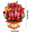 thumbnail image 3 of ⚡ Big Sale ! New Mother'S Day Greeting Card Creative Flower Bundle Set 3d Three Blessing Card, 3 of 6