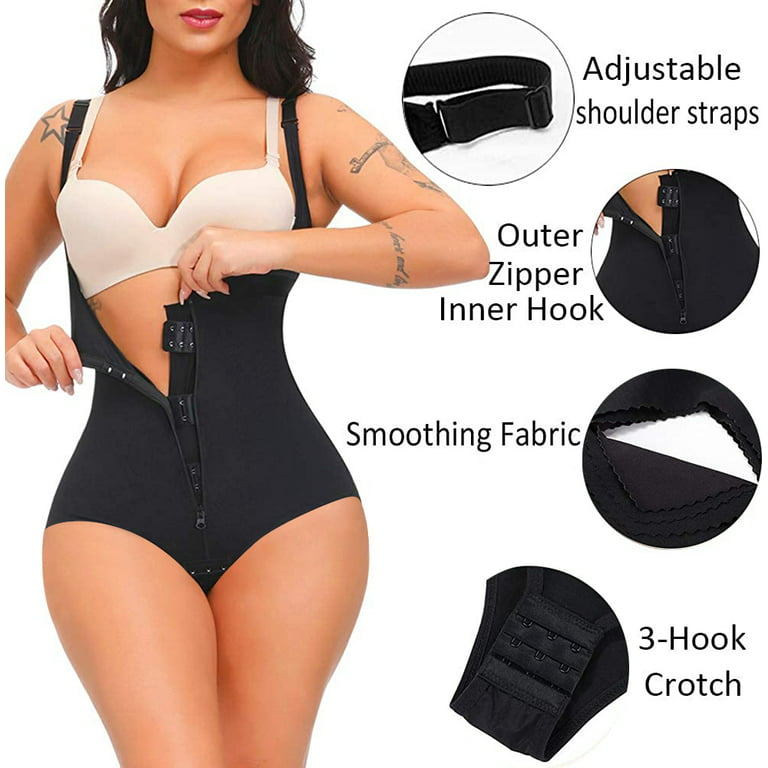 COMFREE Shapewear for Women Tummy Control Fajas Colombianas Body Shaper  Waist Trainer Cincher Corset Bodysuit Girdle Slim 