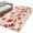 Light Brown, variant on Red Poppy Area Rugs 6'x9', Washable Small Throw Rugs for Kitchen Dining room, Spring Summer Flowers Botanical Watercolor Indoor Outdoor Rug Non-Slip Low Pile Carpet Runner Reversible Floor Mats