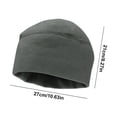 thumbnail image 2 of Gorro cálido de lana para hombre, gorro a prueba de viento, gorro para deportes al aire libre, esquí y ciclismo, gorro para ciclismo, esquí y senderismo, 2 of 6