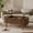 Walnut, variant on 40" Lift Top Coffee Table with Storage, Faux Marble Tabletop & Solid Rubber Wood Legs, Mid-Century Modern Lift-Up Coffee Table for Living Room Walnut