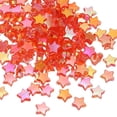 thumbnail image 1 of Uxcell Perles Étoile Cristal 11mm, 400 Pcs Perles Étoile Acrylique, Rouge, 1 of 5