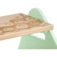 thumbnail image 4 of Rawiri B. Toys – B. Spaces Peek-A-Boost – Taburete de madera – Taburete de dos escalones para niños a partir de 2 años (madera natural y color menta), 4 of 5
