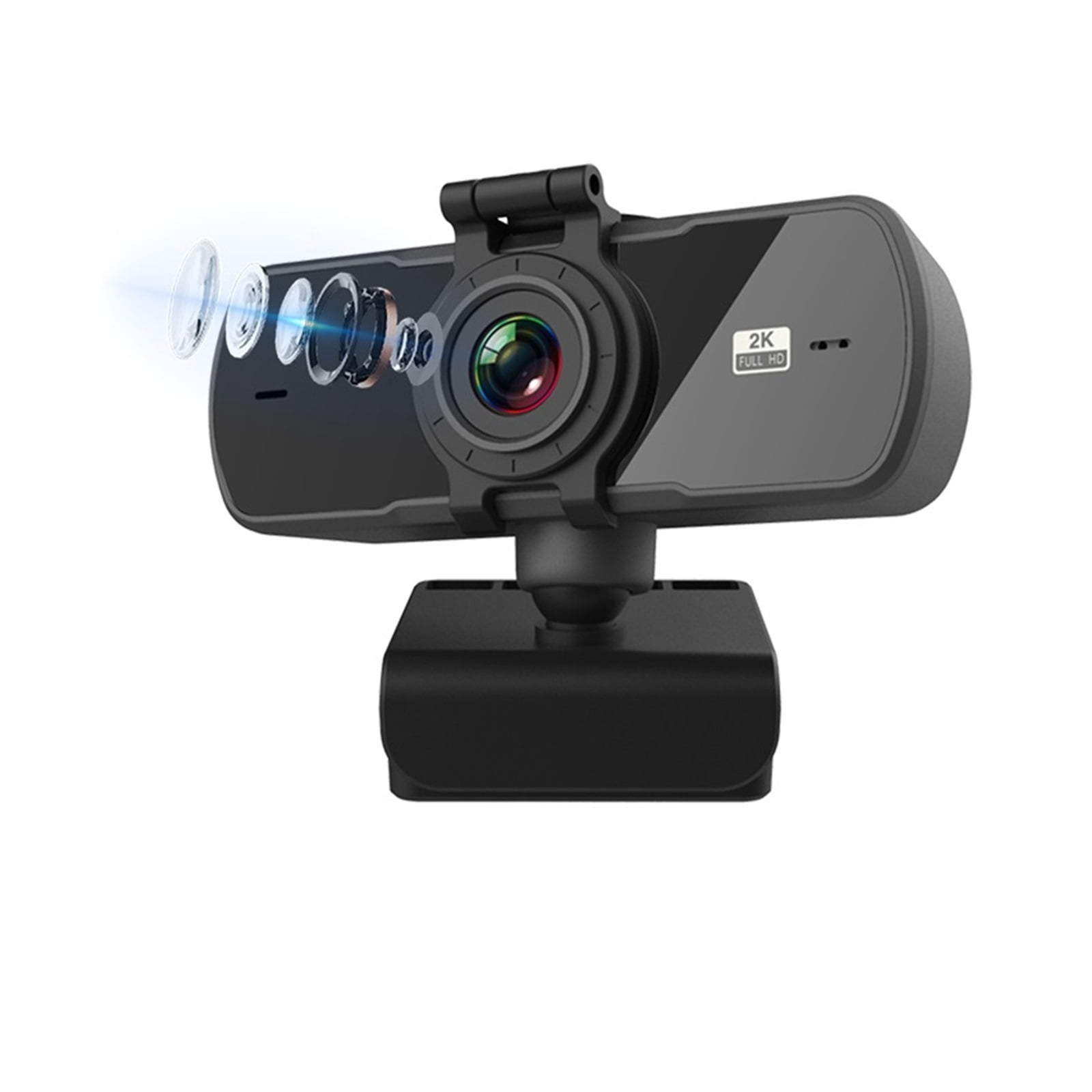 Webcam 2K Full HD 1080P Web Camera Autofocus With Microphone USB Web Cam For PC Computer Laptop Desktop Webcamera ,HD Video
