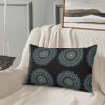thumbnail image 5 of Fuzoiu Mandala Print Fuzzy Pillowcases, Super Soft Pillow Case Cover with Zipper for Bedroom, Sofa, Couch,Cozy Pillow Shams for All Seasons-20"x30", 5 of 6