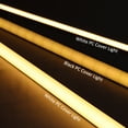 thumbnail image 4 of 2-40 piezas/lote de perfil de aluminio LED de 0,5 m en forma de U/V/W para barra de tira LED 5050 2835, soporte de canal de lámpara, lámpara de gabinete, armario de cocina, 4 of 5