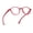 Red, variant on 2SeeLife Small Round Reading Glasses for Men & Women – Narrow-Medium Fit, Sturdy Frame, Spring Hinges, Premium Retro Readers, Red, +1.25