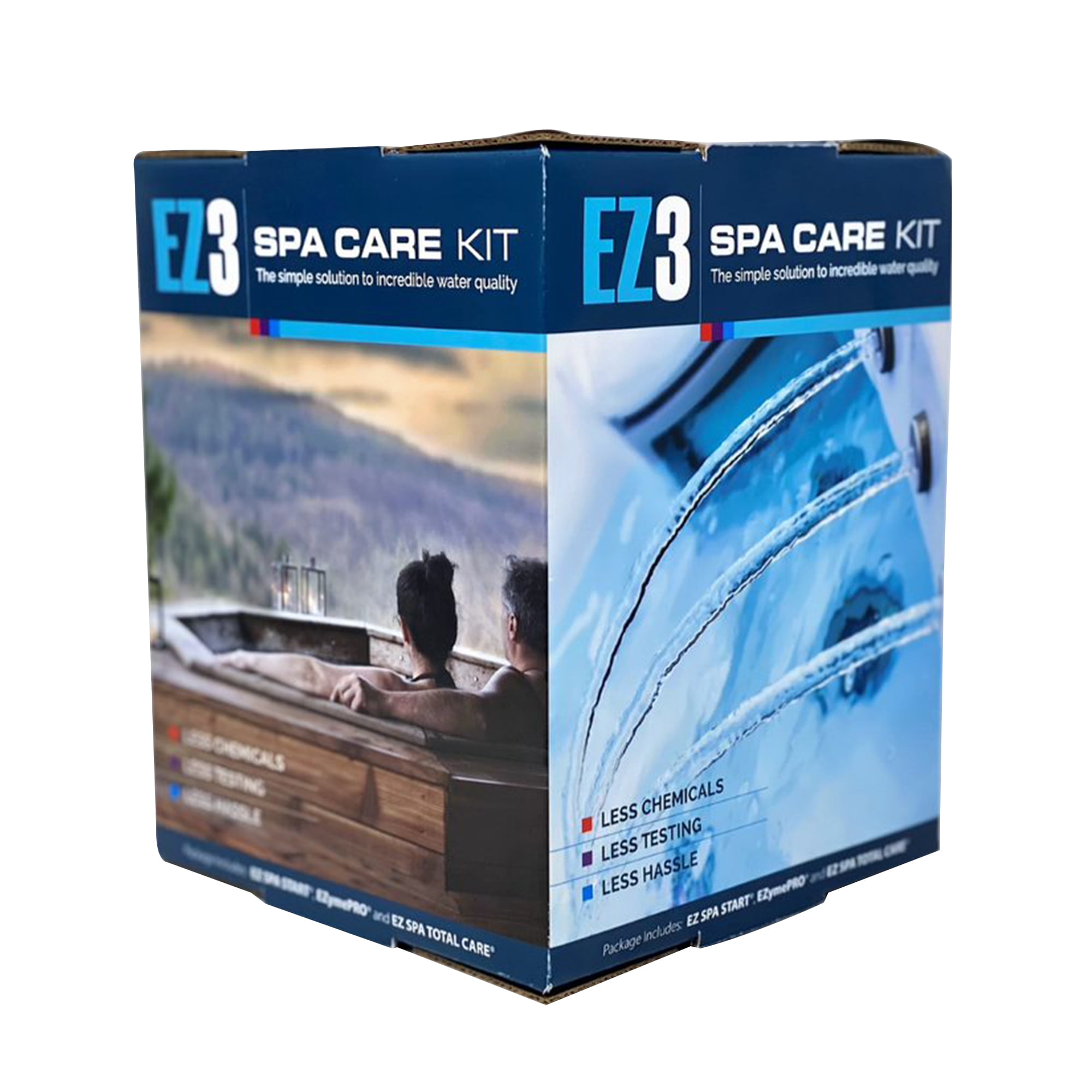 EZ Spa EZ3 Spa Care Kit for 3 in 1 Swimming Pool & Spa Chemical Maintenance