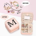 thumbnail image 5 of AUNOOL Travel Essentials Jewelry Box for Women Necklace Earring Organizer Ring Box Jewelry Boxes for Women Birthday Gifts for Women, 5 of 8