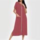 thumbnail image 1 of Camisón largo con cremallera para mujer, bata de punto, largo completo, color degradado, con bolsillos, 1 of 7