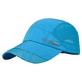 thumbnail image 2 of Ponytail Messy Buns Trucker Plain Baseball Visor Cap Unisex Hat, 2 of 2