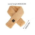 thumbnail image 5 of YOTQUSKI 33.5x3.9 in Heated Scarf USB, Heated Scarf for Women, Heated Scarf Neck Heating Pad, Scarves for Men Winter Warm Electric Heating Scarf, Three Temp settings, 5 of 5