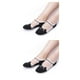 thumbnail image 2 of sweethay 6 colores mujeres niñas gato patrón cristal seda calcetines ultrafinos transparentes calcetines de corte bajo negro Negro PC 1 2piezas, 2 of 5