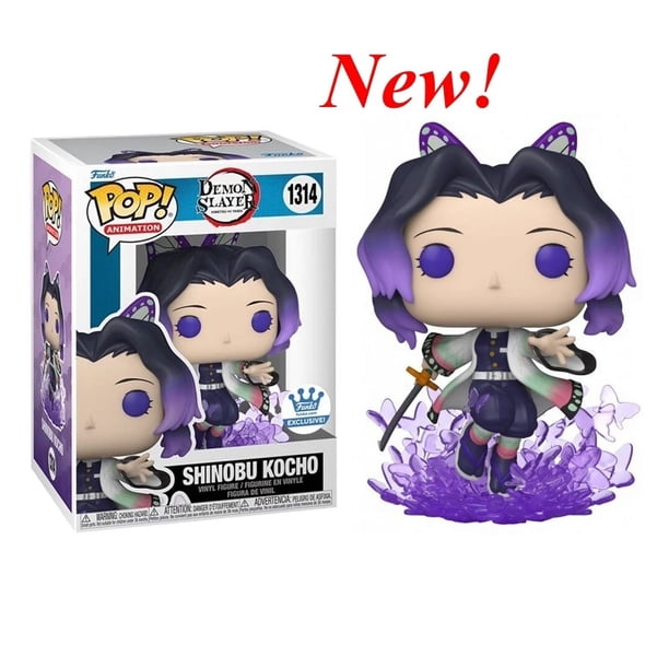 2024 Funko Demon Slayer Tanjiro 1304 Kanroji 1306 Rui 1307 Sanemi 1253 Nezuko 1254 Obanai 1395 Action Figures l Toy Gift
