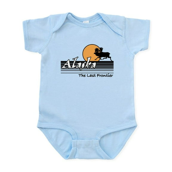CafePress - Alaska Infant Bodysuit - Baby Light Bodysuit, Size Newborn - 24 Months
