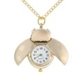 thumbnail image 2 of Gold Tone Ladybug Beetle ANTI-TARNISH Pocket Watch Necklace Pendant Watch-LB-G-5, 2 of 11