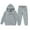 outfits 102#Grey, variant on Girls Outfits Set Fall Long Sleeve Hoodies and Joggers Sweatpants Casual Kids with Letter Print for Toddler Fashion Clothing Sets,Hot Pink,Size 3 Y-4 Y