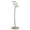 White Pearlic, variant on M&T Displays Curved Menu Board, 8.5x11 inch Earth Color Pedestal Sign Holder Floor Standing Aluminum Front Loading Easy Open Poster Message Advertisement Holder for Restaurant Cafe Hotel