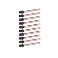 thumbnail image 2 of Scienceny Enchufe bombilla luz coche soporte de cable lámpara freno reemplazo conector T10 adaptador indicador instalación funcional Bombillas para automóviles PZ-502 10 piezas Scienceny VI019371-02, 2 of 6