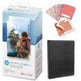 thumbnail image 1 of HP Sprocket Studio Plus 4 x 6” Photo Paper and Cartridges Starter Bundle: Includes 108 Sheets and 2 Cartridges, Sticker Frames, Photo Album, 1 of 5