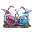 thumbnail image 6 of Pink And Blue Valentines Love Dragons Couple With Intertwined Tails Figurine, 6 of 8