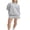 Light Gray, variant on LMLYSoH Women Shorts Set, Long Sleeve Stand Collar Zipped Sweatshirt with Shorts Activewear Fall Outfit