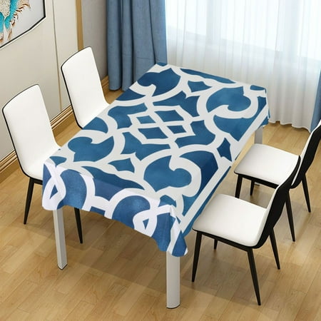 

ALAZA Moroccan Art Pattern Rectangle Tablecloth Tablecover Dinning Table Cloth 60 x108