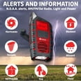 thumbnail image 3 of Eton Odyssey Radio de emergencia con manivela, radio meteorológica NOAA, radio de onda corta AM/FM, linterna, cargador de teléfono, cargador solar, altavoz Bluetooth, radio de la Cruz Roja Americana c, 3 of 5