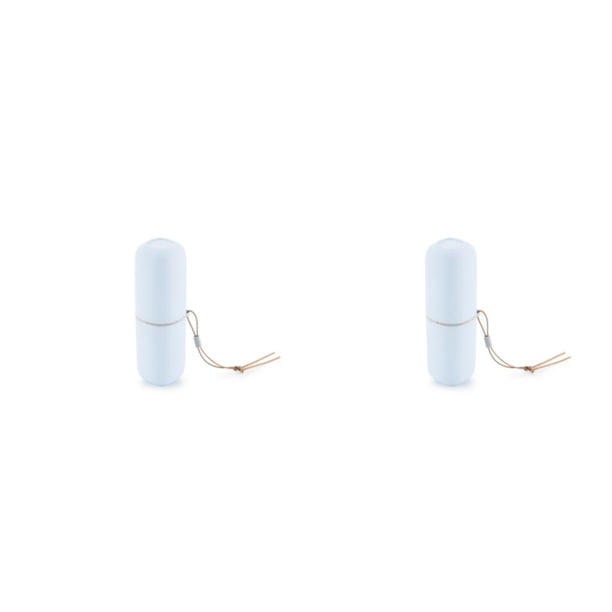 Matsuzay Estuche de viaje para cepillos de dientes, portavasos portátil para cepillos de dientes, 2 en 1, caja de almacenamiento para tazas de Type3 NO3