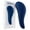 Blue, variant on Crave Naturals Glide Thru Detangling Brush for Natural, Curly, Straight, Wet or Dry Hair - Gentle Detangler Brush Styling Tool for Adults, Kids, Toddlers and Little Girls - 7.5 x 3 in, Purple