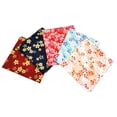 thumbnail image 3 of KLKCMS 5 Pcs Tissus en Coton Design Japonais Imprimé Floral pour Travaux d'Aiguille d'Oreillers, 3 of 9