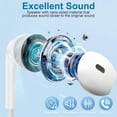 thumbnail image 3 of MINSUI-2 Packs USB C Headphones for iPhone 17/16/15 Earbuds, Type C Earphones with Mic & Remote Control Noise Cancelling for iPhone 17 16 15 Pro Max Plus, iPad Pro, Galaxy S25/S24/Ultra Note 10/20 an, 3 of 4