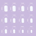 thumbnail image 6 of ONLYEOR Halloween Medium Long Press On Nails, Colored Nail Tips with Spooky Prints, Reusable Fake Nails for DIY Manicure, 6 of 6