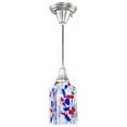 thumbnail image 2 of Meyda Tiffany 108763 Metro Fusion 5" Wide Mini Pendant - Nickel, 2 of 4