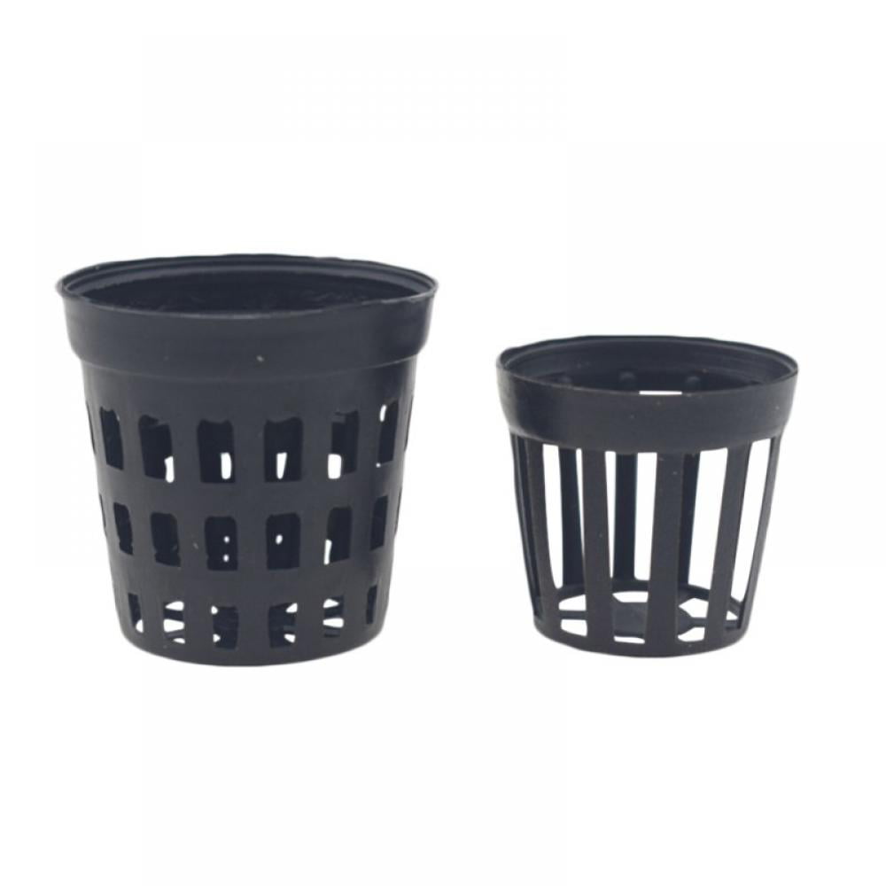 20pcs Mesh Pot Net Cup Basket Basketry Hydroponic Plant Growth Gardening Holder 