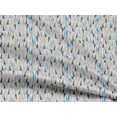 thumbnail image 5 of oneOone Rayon Teal Blue Fabric Triangle Sewing Craft Projects Fabric Prints By Yard 56 Inch Wide-XT, 5 of 8