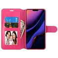 thumbnail image 4 of Kaleidio Case For Apple iPhone 11 Pro Max [MyJacket] PU Leather Hybrid Wallet [Card Slot][Stand Feature] Flip Folio Cover w/ Overbrawn Prying Tool [Pink], 4 of 6