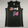 thumbnail image 1 of Heat Embroidered Basketball Jersey Vest 3#Wade 22#Butler 13# 14# Copy Player Name Jersey, 1 of 2