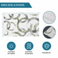 thumbnail image 6 of Sage Green Grey Placemats Set of 4, Geometric Circle Modern Abstract Simple Art Placemats for Dining Table, Place Mats for Kitchen Tabletop, Waterproof Wipeable Dining Table Mats Set, 6 of 9