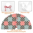 thumbnail image 4 of Sikiie Colorful Checkered 30-48 inches {designName} Print Christmas Tree Skirt Snowman Xmas Tree Skirt with Edge Christmas Decorations for Holiday Party48", 4 of 7