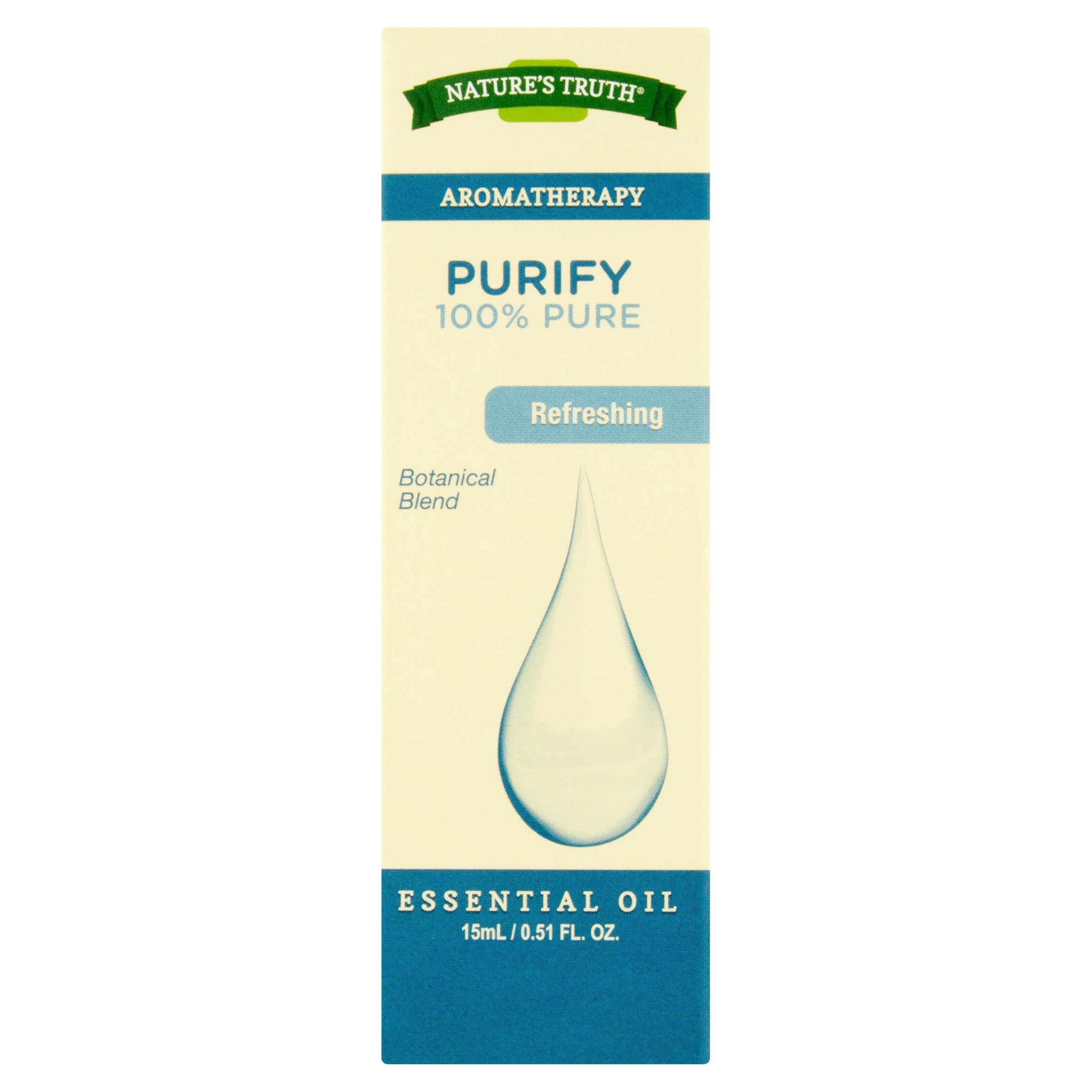 Nature's Truth Aromatherapy Purify Essential Oil Blend, 0.51 Fl Oz