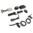 thumbnail image 3 of Kit de conversión de bicicleta eléctrica, Panel S800, controlador 15A, mango de freno y empuñadura giratoria para actualización de Motor de 250W YUNYI BRAND  Deportes, 3 of 8