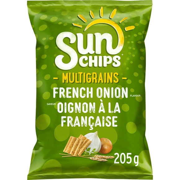 SunChips French Onion Flavour Multigrain Snacks, 205 GM