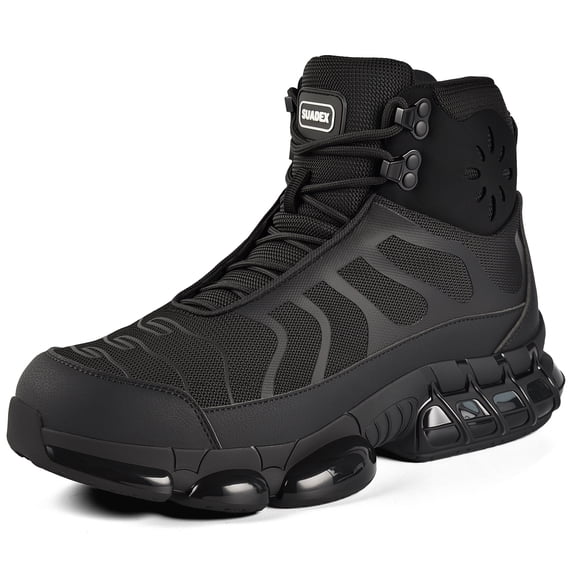 Steel Toe Boots for Men,Heat Resistant Indestructible Work Safety Boot Outdoor Protection Construction Shoes