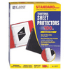 C-Line Traditional Standard Weight Poly Sheet Protectors, Clear, 8.5 x 11 100