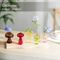 thumbnail image 4 of Juego de 10 vasos de vidrio coloreado Vase Glasseam para propagación de hongos, 4 of 8